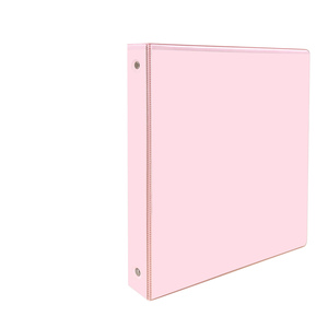 Tùy Chỉnh Trình Diễn Vòng Chất Kết Dính Nhựa Thư Mục 1 ''Văn Phòng Trường Màu Xanh 1-Inch Vòng 3 Vòng Chất Kết Dính Với 2 Nội Thất Túi - Product Image 6