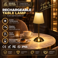 Lampe de table LED en métal à chargement USB, 2000K-6000K, pour salon, salle à manger, cuisine, table basse, intérieur – Vente chaude OEM ODM