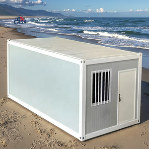 Afrika güneydoğu asya şantiye ayrılabilir düz paket konteyner ev mobil HomeTemporary konut - Product Image 3