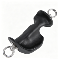 Poignées ergonomiques texturées antidérapantes pour machine à câble, avec œillets en PP, robustes, pour entraînement à domicile, tirage vertical, rame, exercices pectoraux