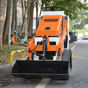 Mini chargeuse sur pneus chinoise, moteur diesel, type chenille, capacité de la benne de 0,7 m, composants hydrauliques Eaton, pompe, moteur importé - Product Image 5