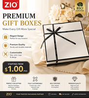 Boîte cadeau personnalisée de luxe 2026 avec ruban, emballage rigide en papier pour cadeaux et vente au détail