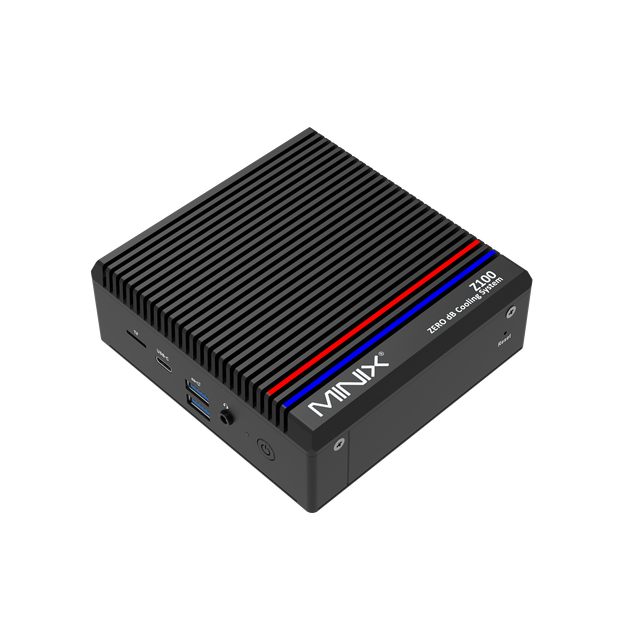 2024 NEW Intel Processor Alder Lake-N N100 Low Consumption Win11 Fanless Mini PC 16Gb DDR4 512Gb PCIe SSD MINIX Z100 Micro PC