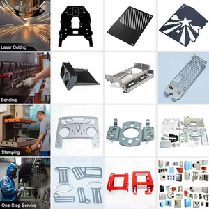 Parti di lavorazione CNC <span class=keywords><strong>in</strong></span> alluminio personalizzate <span class=keywords><strong>in</strong></span> acciaio inossidabile piegatura Laser taglio <span class=keywords><strong>lamiera</strong></span> fabbricazione timbratura metallo alluminio copertura - Product Image 2
