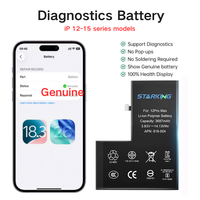 Nouvelle Batterie Authentique Améliorée 100% Fonctionnelle pour iPhone 12, 12 Pro, 12 Pro Max, 13, 13 mini, 14, 15, 15 Pro – Sans Message d'Alerte de Diagnostic