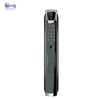 Hot Safe Digital Smart Locks Xhome Wifi Vingerafdruk Toegangscode Video Intercom Camera Face Id Herkenning Smart Lock Deur