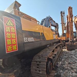 Puissante pelle hydraulique sur chenilles Volvo EC480 de 48 tonnes d'occasion pour l'extraction minière en Suède à vendre - Product Image 2