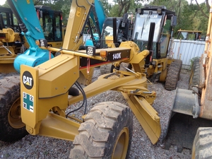 รถเกรดเดอร์ Caterpillar 140K 140H 140G มือสอง พร้อมเครื่องยนต์และชิ้นส่วนปั๊มหลัก ราคาถูก - Product Image 2