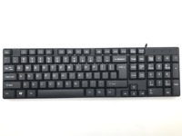 Aksesori Komputer Kantor Desktop 107 Tombol, Multi Tata Letak Berwarna dengan Kabel OEM Keyboard USB Kustom Spanyol
