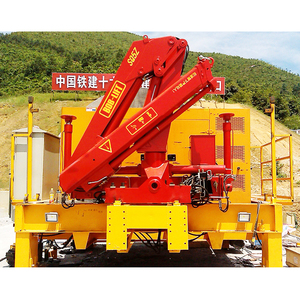 China Grúa de construcción articulada hidráulica de 5 toneladas de la <span class=keywords><strong>pluma</strong></span> articulada - Product Image 1