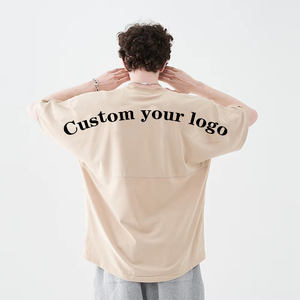 เสื้อยืดคอกลมคุณภาพสูง ผ้าฝ้ายหนา 100% ดีไซน์ทันสมัย สไตล์ลำลอง สำหรับผู้ชาย รับผลิตตามสั่ง ขายส่ง เสื้อยืดแขนสั้น - Product Image 3