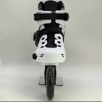 Patins à roulettes professionnels pour adultes, 3 roues, 110 mm, avec roues en PU haute résilience 85A et roulements en acier au carbone ABEC-7