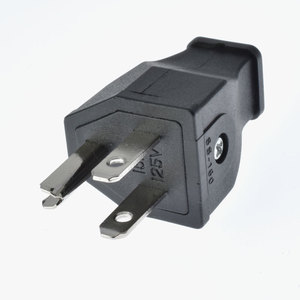 <span class=keywords><strong>Adaptateur</strong></span> de cordon d'alimentation Thaïlande USA <span class=keywords><strong>Canada</strong></span> 15A 125V Utilisation industrielle Mise à la terre standard Prise électrique à 3 broches en cuivre nickelé - Product Image 2