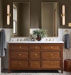 Mueble de <span class=keywords><strong>Baño</strong></span> con Lavabo Individual y Espejo Inteligente; Fabricación Personalizable Disponible <span class=keywords><strong>Muebles</strong></span> para <span class=keywords><strong>Baño</strong></span> - Product Image 1