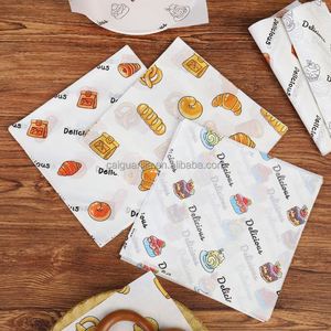 Papel de Hornear Antigrasa Virgen Ecológico de Grado Alimenticio para Envolver Pasteles, Postres, Hamburguesas y Papas Fritas - Product Image 3