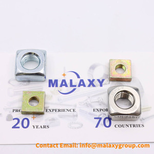 Tuercas Rectangulares Planas Malaxy China Fastener al por Mayor, M3 M4 M5 M6 M8, Tuerca Trapezoidal de Acero, Tuercas Cuadradas Deslizantes Roscadas - Product Image 3