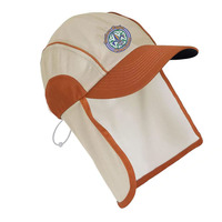 Casquette de baseball personnalisée brodée, protection solaire, séchage rapide, avec rabat de protection pour le visage et le cou, idéale pour la pêche - Vente en gros
