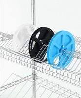 Étagère à bobines de circuits imprimés SMD SMT ESD en acier au carbone, 5 niveaux, chariot de rangement à fils chromés
