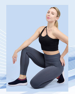 Zapatillas deportivas de malla para <span class=keywords><strong>mujer</strong></span>, zapatos deportivos informales <span class=keywords><strong>sin</strong></span> <span class=keywords><strong>cordones</strong></span>, cómodos para entrenamiento de <span class=keywords><strong>tenis</strong></span>, nuev - Product Image 3