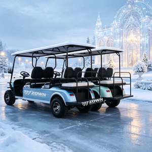 Voiturette de golf électrique axée sur le confort, avec amortissement et conduite facile, idéale pour les clubs de golf, les centres de loisirs et le commerce. - Product Image 1
