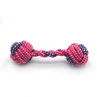 Juguete de Cuerda para Perros con Nudo de Zanahoria, Divertido Juguete Interactivo para Masticar y Limpiar los Dientes, Juguetes para Perros y Gatos