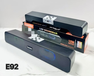 Altavoz de Escritorio E92 con Luces LED de Colores, Mini Altavoz con Luces Multicolor para Discoteca - Product Image 6