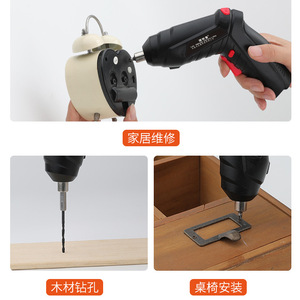 Electric Screwdriver 3.6V Rechargeable Battery Grip Style <b>Mini</b> <b>Drill</b> Home Diy Use - Product Image 4