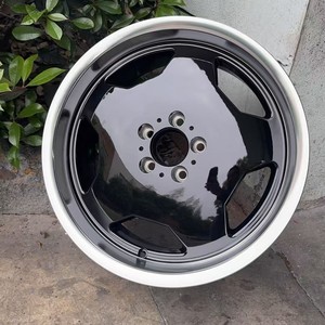 ล้อแม็กซ์อัลลอยด์ทรงแฮมเมอร์แท้ ขนาด 18 19 นิ้ว 5x112 สีเงินหรือขอบสีดำเงา สไตล์เรโทร สำหรับรถยนต์รุ่น <span class=keywords><strong>W124</strong></span> W140 R129 - Product Image 3