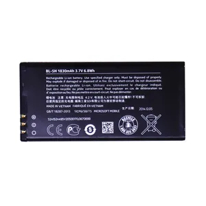 BL-5H 1830mAh ใหม่สำหรับโนเกีย ลูเมีย 630 38 635 636 Lumia630 RM-977 RM-978 BL5H BL 5H แบตเตอรี่ทดแทนคุณภาพสูง - Product Image 2