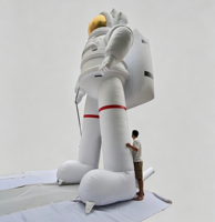 Astronaute géant gonflable pour événement, figurines gonflables d'astronautes pour publicité
