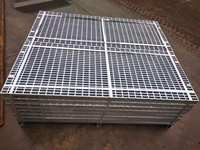 Rejilla de Acero Inoxidable Dentada, Plataforma Antideslizante de Alta Resistencia, Piso Galvanizado para Uso Marino y Offshore