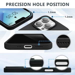 Coque en silicone liquide de haute qualité pour <span class=keywords><strong>iPhone</strong></span> 16 Magnetic Factory Direct pour <span class=keywords><strong>iPhone</strong></span> 16 Pro Max - Product Image 5