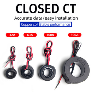 Nhà Máy mét nhà thông minh thiết bị Single-phase đen hình xuyến cuộn dây CT AC Core cụ biến áp cho điện sử dụng - Product Image 2