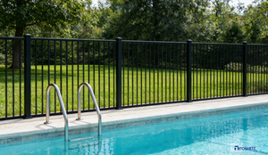 Postes de Aluminio para Piscina, Baratos, para Privacidad en Exteriores, Valla Metálica para Piscina, Decoración Vertical Cuadrada para Jardín, Escuela, Hotel - Product Image 3