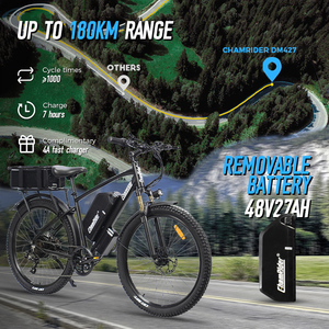 Chamrider Vente en gros Vélo électrique Ebike 48v 27ah Batterie au lithium Vélo électrique Vélo cargo électrique pour la livraison de nourriture - Product Image 4