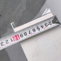 Fenêtre coulissante en aluminium de conception personnalisée de vente chaude système à trois voies double ouverture horizontale en verre en Chine