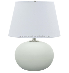 Lámpara de Escritorio de Metal Blanca para Vestíbulo de Hotel, Habitación de Huéspedes, Sala de Estar, Dormitorio, Oficina, Decoración de Iluminación para el Hogar - Product Image 3