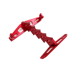 Motocicleta Modificada con Soporte para Placa de Matrícula en Forma de Espina de Pescado - Product Image 4