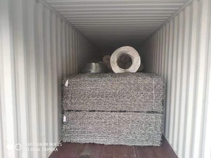 80*100mm Gabion Panier 3.05mm Treillis métallique pour utilisation philippine - Product Image 4