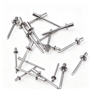 Rivets aveugles ovales à extrémité fermée en acier inoxydable GB12615-2004 pour tôles métalliques, vente en gros - Product Image 5
