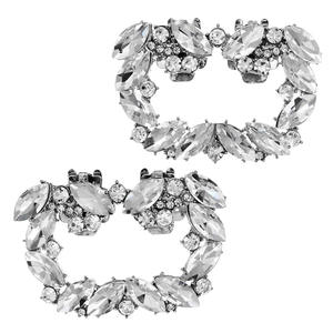 उच्च ग्रेड महिलाओं के जूते अलग-अलग हटाने योग्य धातु मिश्र धातु जूते बकल उच्च ऊँची एड़ी के सैंडल फैशन गैंडे - Product Image 1