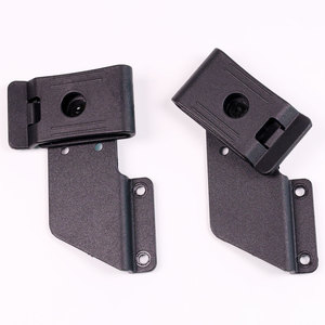 คลิปห่วงแบบเข็มขัดออกแบบประกอบด้านข้างพร้อมสกรูชิคาโกหมุนได้360องศาสำหรับปลอกมีด <span class=keywords><strong>kydex</strong></span> ซองหนังแบบทำมือ - Product Image 4