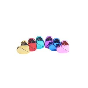 <strong>25ml</strong> Heart Shaped Glass Perfume <strong>Atomizer</strong> Spray Bottle With Metal Finishing - Product Image 5