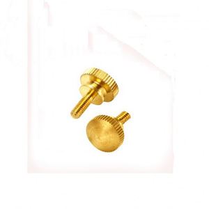 Custom Made Brass & Stainless Steel Threaded Adjustment <b>Screw</b> Drilling - Product Image 3