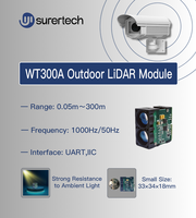 Módulo de Sensor Óptico Surertech WT300C Fotoeléctrico para Detectar Objetos Sólidos