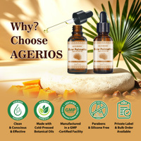 Serum Penumbuh Rambut Saw Palmetto Dengan Rosemary, Minyak Biji Labu, Perawatan Penebalan dan Penguatan untuk Rambut Lemah, Kering, dan Mengembang