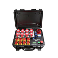 Boîtier de commande professionnel pour palan électrique de scène 4CH/8CH/12CH multicanal pour système de treillis de scène, montage d'événements et de concerts