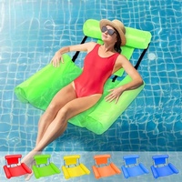 Hamac flottant gonflable en PVC pour enfants et adultes - Couleur et taille personnalisables, durable
