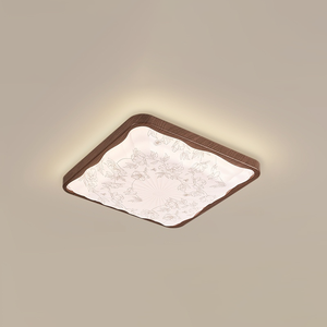 160W LED吸顶灯 Ra97 全光谱宽光束角效果表面安装灯 880mm 方形灯，适合现代大空间使用 - Product Image 1