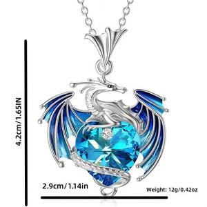 Collier Pendentif Éléphant en Pierre Naturelle Améthyste Opale Plaqué Platine <span class=keywords><strong>CSJA</strong></span>, Bijoux en Cristal de Guérison, Vente en Gros, Cadeau E929 - Product Image 4
